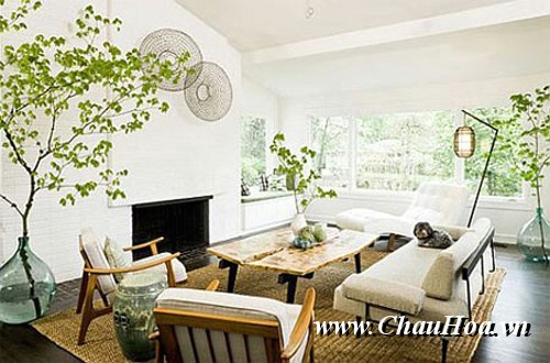 Tùy theo kiến trúc của ngôi nhà và và sở thích của gia chủ mà sẽ có những vị trí đặt cây xanh bonsai nhất định